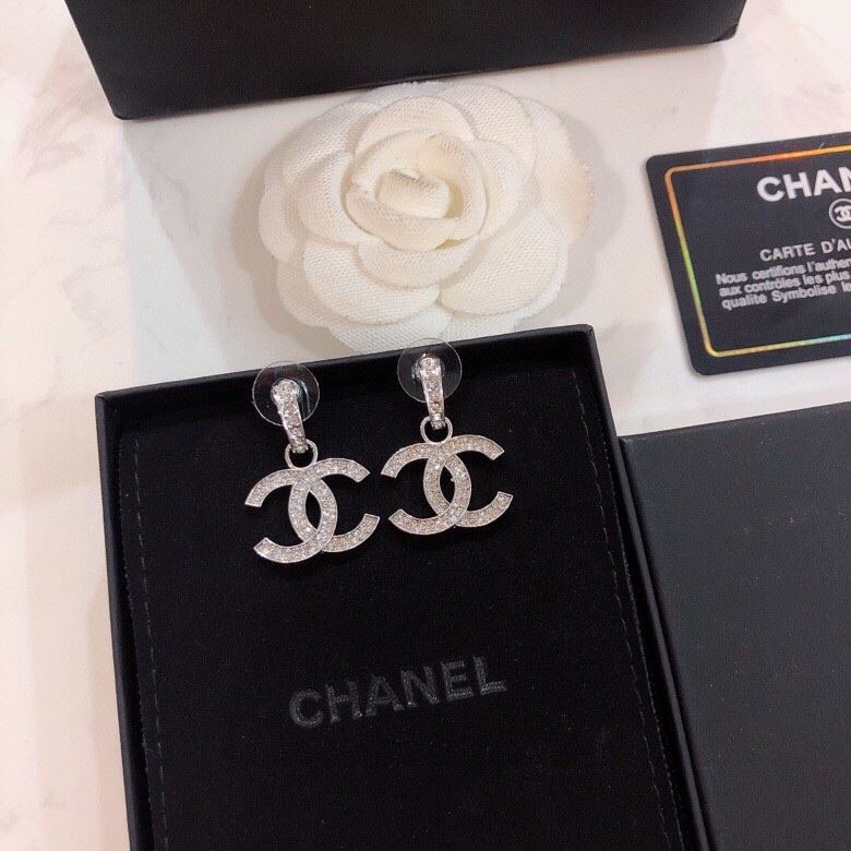 Ch*el earrings
